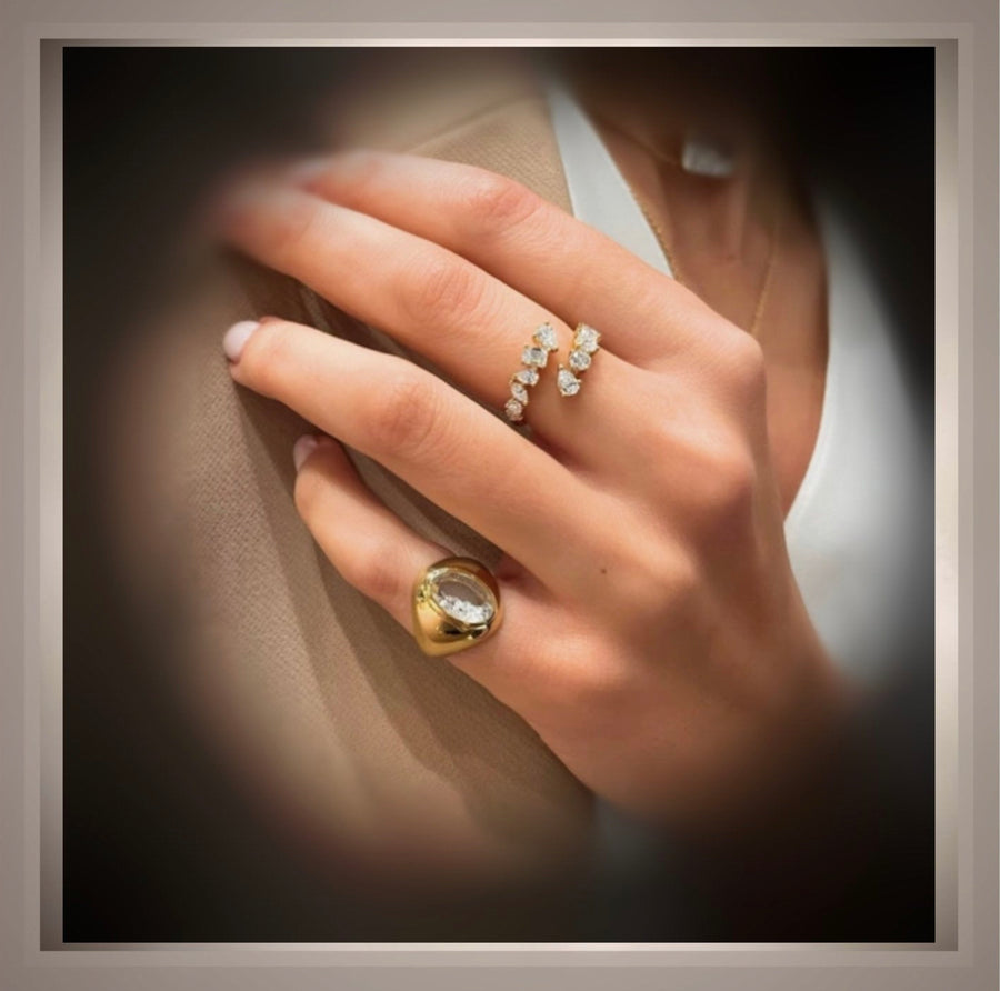 Estate 18K White Gold Princess Diamond Twisted Engagement Ring - Josephs  Jewelers